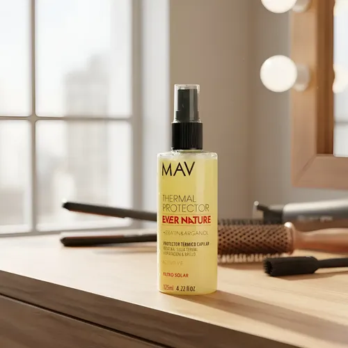 Protector Termico Argan Y Keratina 125 Ml Mav Professional