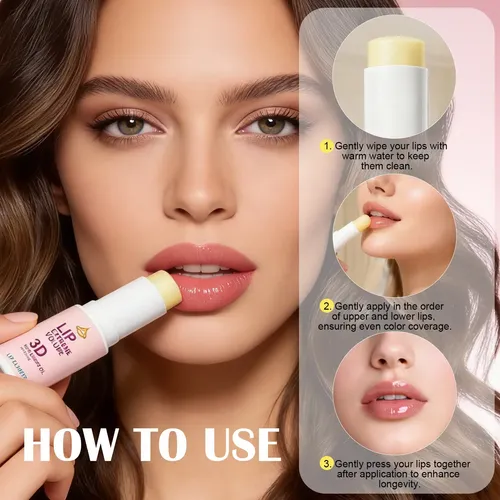 Labial Voluminizador 3d Sumfang Con Aceite De Jengibre – 9g