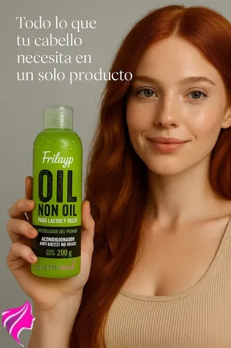 Oil Non Oil Modelador De Peinados Frilayp X200g Acondiciona Antifrizz No Graso – Ideal Lacios Y Rulos – Uso Profesional Absolut Repair Brillo Oleo Extraordinario Hidratante Nutritivo Suaviza Humecta