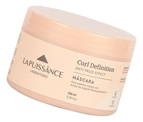 La Puissance Máscara Nutritiva De Rulos 250ml Suavidad.