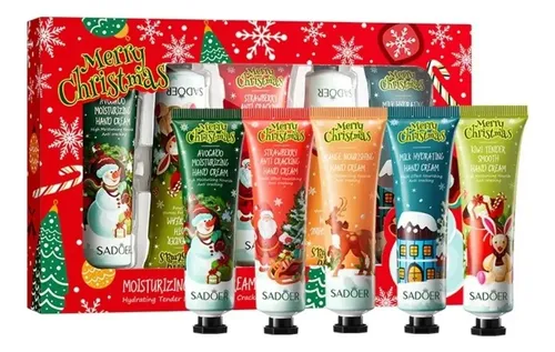 Set De 5 Cremas Para Manos Sadoer Hand Moisturizer Brighten