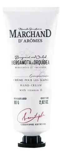 Crema De Manos Marchand D’ Arômes Bergamota Y Orquídea 80g