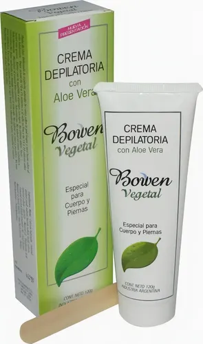 Crema Depilatoria Bowen Vegetal Cuerpos Y Piernas X 120g Tipo de piel Todo tipo