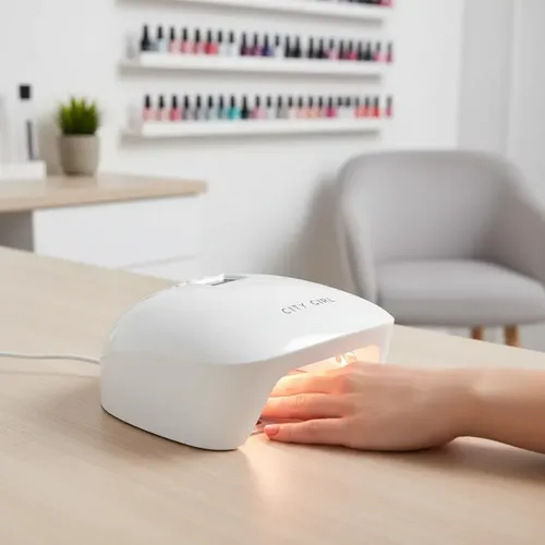 Cabina Inalámbrica Uñas Gelificadas Pro 72w City Girl Uv Led