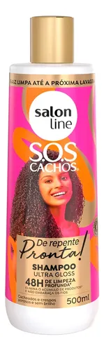 Salon Line S.o.s Cachos De Repente Pronta Shampoo 500ml