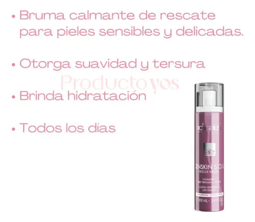 Bruma Calmante Piel Sensible Rosacea Zenskin Idraet