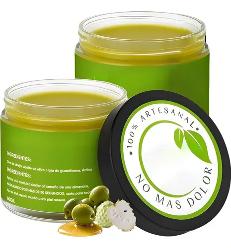 2 Frascos De Pomada Nmd – Que Contienen Aceite De Oliva Xy