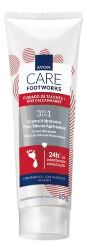 Crema Hidratante Para Talones Agrietados Foot Works Avon