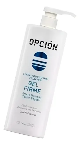 Opción Gel Firme Húmedo Profesional Peinados Salón 660gr