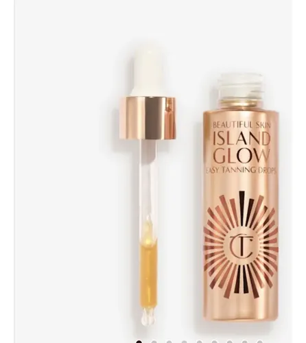Charlotte Tilbury Island Glow Drop Autobronceant Facial Deep