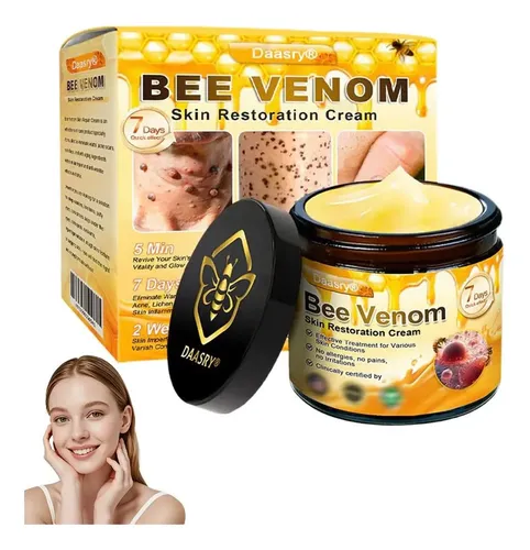 Crema Facial Con Veneno De Abeja 1 Unidad