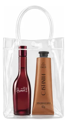 Kit Mujer Natura Perfume Meu Primeiro Humor 25ml Pulpa Manos