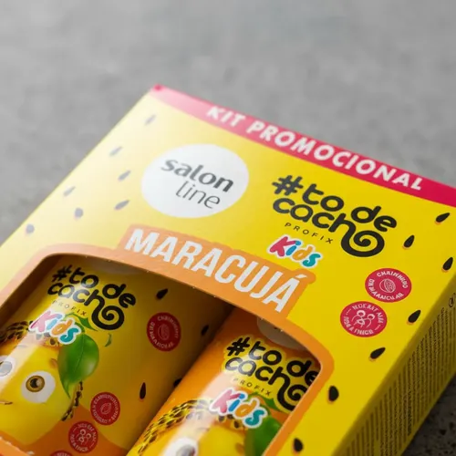 Salón Line Kids Maracuyá Rulos Shampoo + Acondicionador Kit
