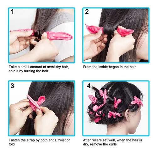 Rulos Para Cabello Peony Man Diy De Espuma Suave Almohada 30
