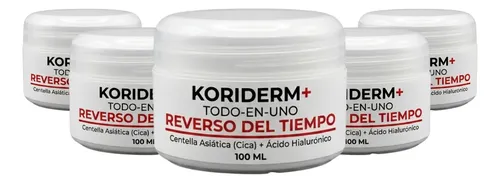 Crema Koriderm Antiedad Coreana Piel Madura Firme 100ml X5