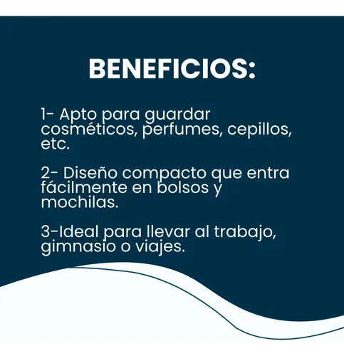 Organizador Neceser Viral Porta Cosmeticos X2