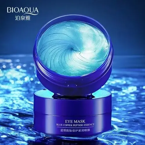 Bioaqua Parches Antiojera Antiarrugas Péptido De Cobre Azul