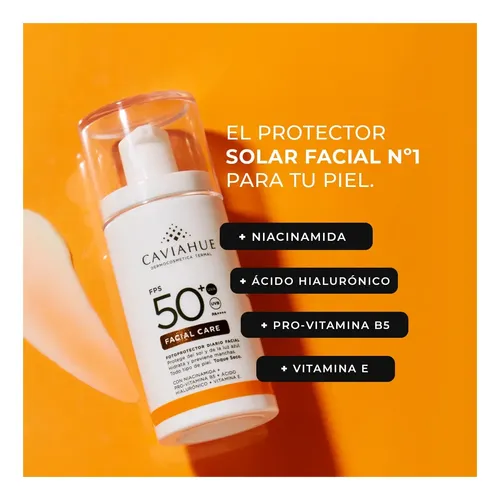 Protector Solar Facial Caviahue Fps50+ Toque Seco X 50gr