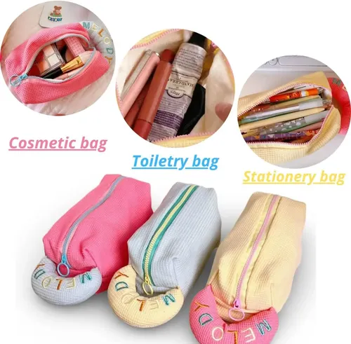 H0z- Bonita Bolsa De Maquillaje De Papelería, Bolsa De –