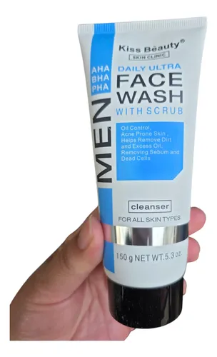 Limpieza Facial Para Hombre Exfoliante Ultra Face Wash