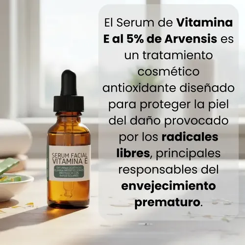 Vitamina E Facial Hidratante, Antioxidante Y Reparadora 50cc