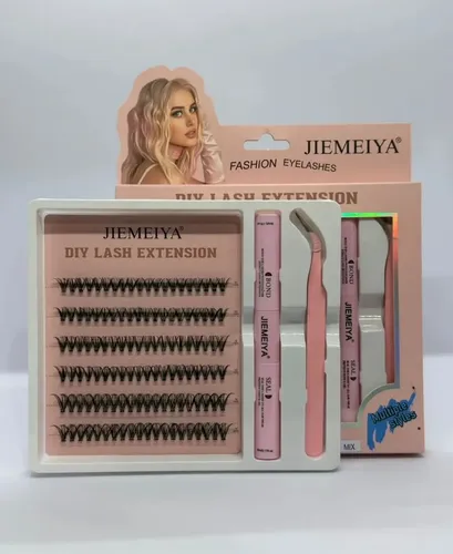 Set Pestañas Postizas Jmy Mix 0.07d 30d Adhesivo Pinza