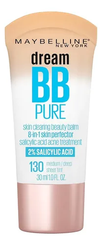 Bb Maybelline Dream Pure 2% Ácido Salicílico Tono