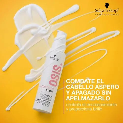 Sérum Osis Glow Anti Frizz Y Definición Profesional 50ml