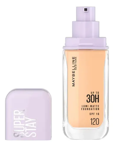 Base de Maquillaje Maybelline Super Stay Lumi-Matte Tono 120