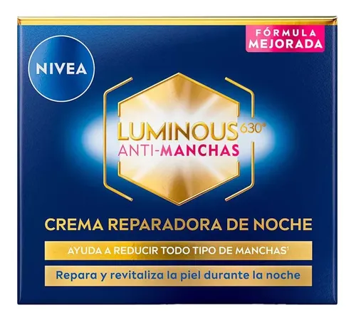 Nivea Luminous 630 Crema De Noche Antimanchas Reparadora