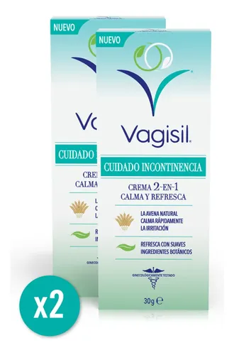 Pack Crema Íntima DermoVagisil 2 en 1 Calma y Refresca 2 Unidades