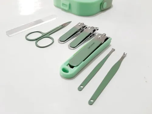 Set Manicura Pedicura Alicate Kit Lima Estuche Regalo Manicu