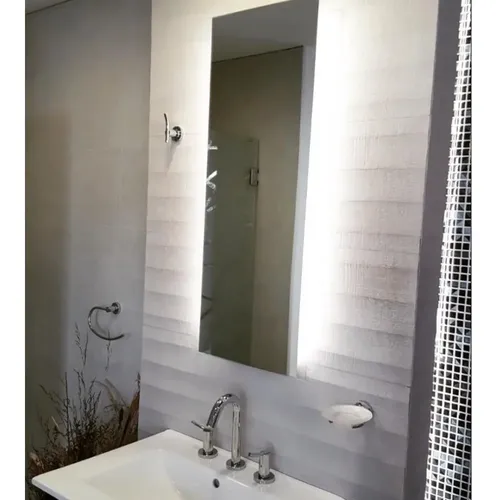 Espejo Antiempañante Ilum 60×94 Luz Led Frontal Reflejar Color del marco Pulido