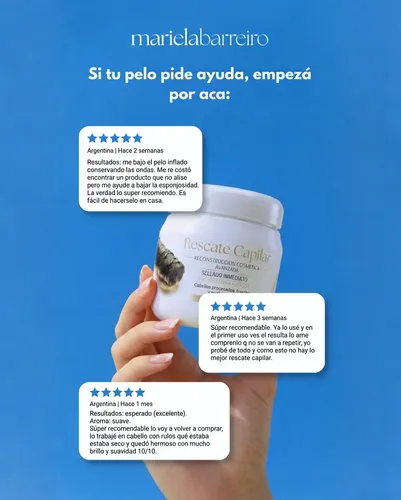 Combo 2 Completo Rescate Capilar, Ampollas Y Aceite