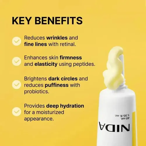Crema Contorno De Ojos Y Rostro Nida Antiarrugas Ojeras