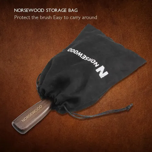 Cepillo De Pelo Desenredante Norsewood Pack De 2 Marrón