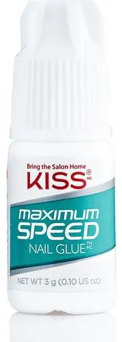 Pegamento De Uñas Kiss Maximum Speed 6 Unid