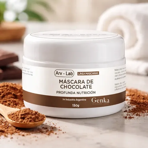Mascara De Chocolate Profunda Nutrición 150g Arvensis