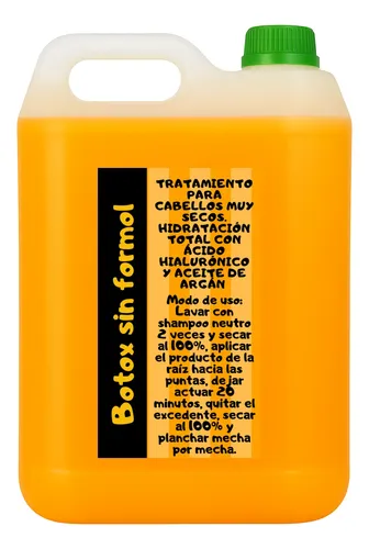 Botox Capilar Hidratante 5 Litros Líquido