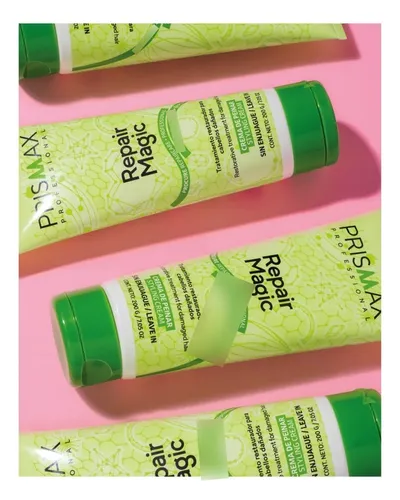 Prismax Repair Magic Crema De Peinar Sin Enjuague 200g Local