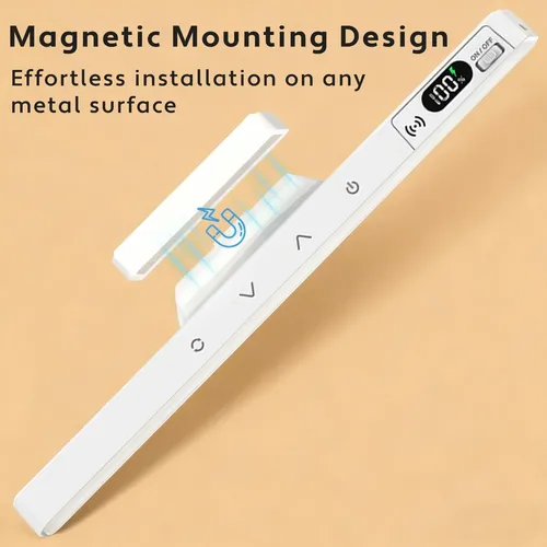 1 Pack Dimmable Mirror Lights,2500mah Rechargeable Under