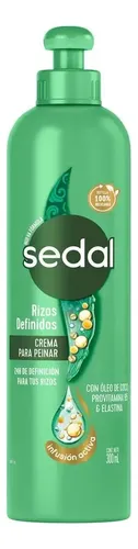 Sedal Rizos Definidos Crema Para Peinar Oleo De Coco 300ml