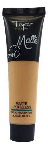 Set 4 Bases Maquillaje Liquida Foundation Tejar Matte 24 Hs