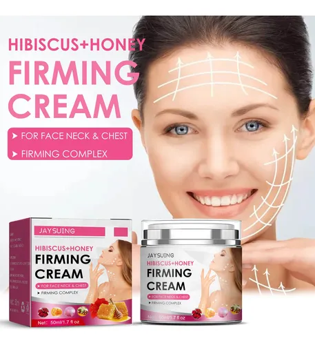 Crema Reafirmante De Miel De Hibisco, Hidratante Y Nutritiva