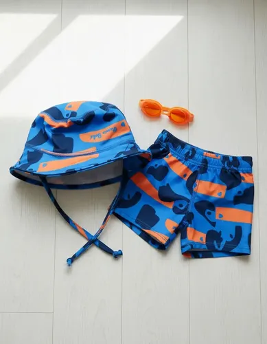 Gorro Infantil Tela Malla Bebe Niño Piluso Con Protección Uv Color Tucanes Talle 4