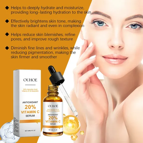 Ouhoe, Esencia De Vitamina C, Esencia Facial Suave,