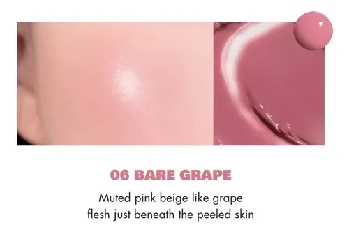 Rom&nd Rubor Juicy Roll Cheek 06 Bare Grape 06 Bare Grape