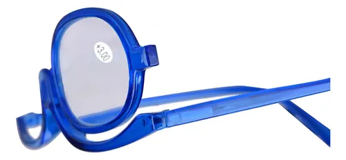 W Gafas De Maquillaje Magnify Eye Gafas Giratorias De Lente