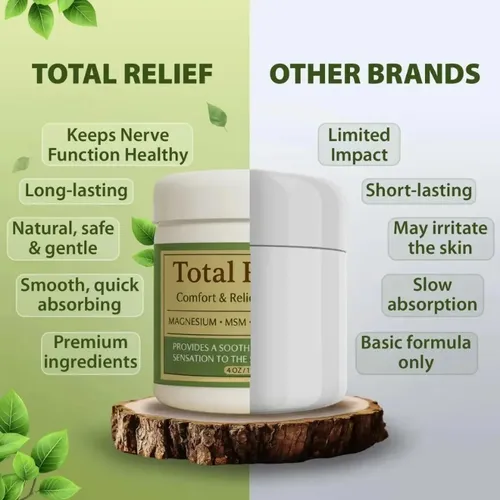 Crema De Magnesio Hirelief Total Relief Con Msm Y Árnica.