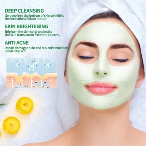 Mascarilla De Té Verde En Barra Sin Poros, Arcilla ^.^